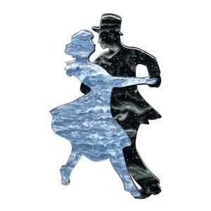 Swing Time Dance Brooch from Erstwilder